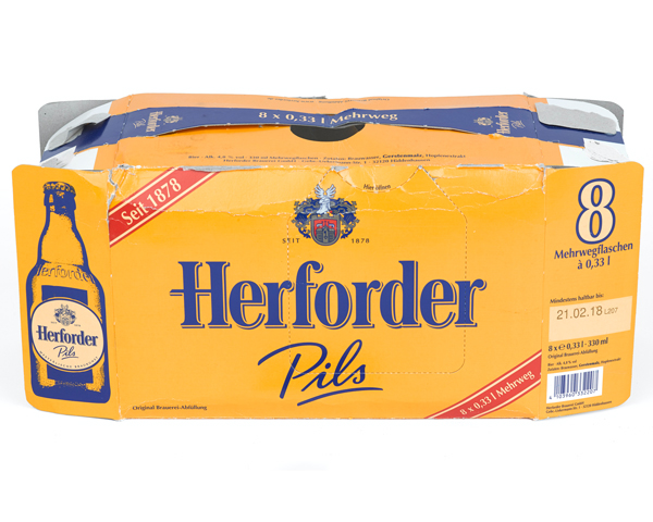 Herforder Pils box, 1995