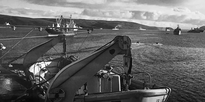 Life Raft Bay, Falkland Islands