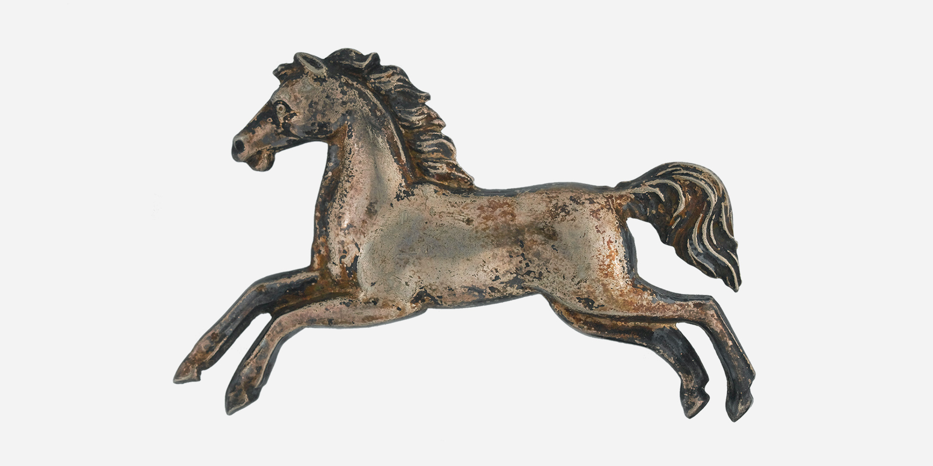 Bearskin badge, 2nd Dragoons (Royal Scots Greys), c1900s