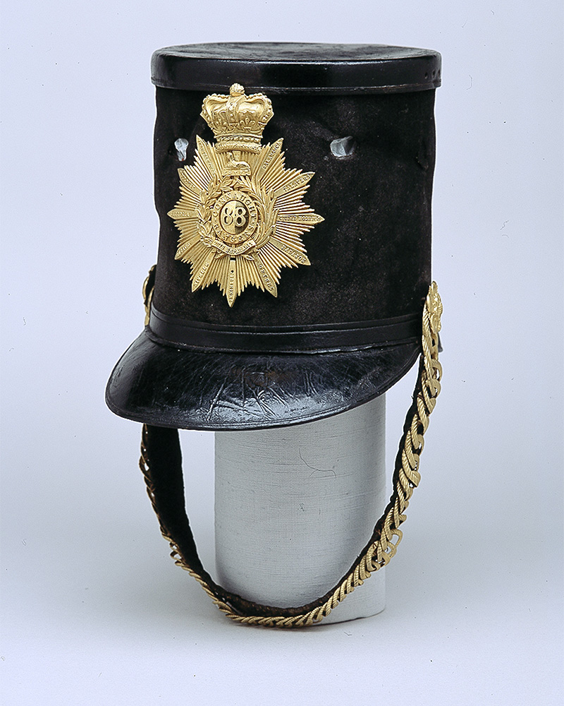 Shako of Lieutenant-Colonel (later General) Edmund Richard Jeffreys, 88th Regiment of Foot (Connaught Rangers)