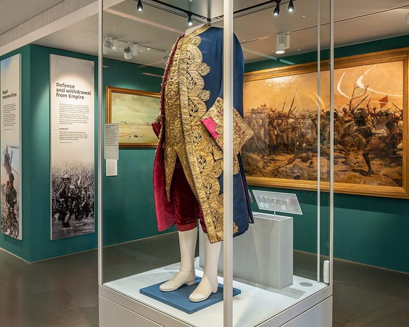 French general's uniform, c1700