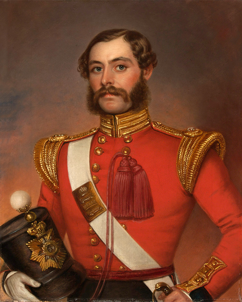 Lieutenant and Adjutant William Munro, 39th (Dorsetshire) Regiment of Foot, c1844