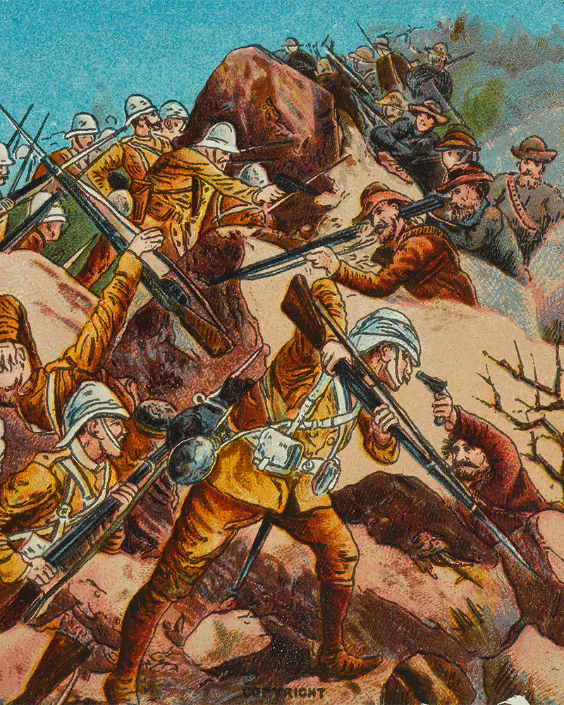 ‘The Dorsets at Almond’s Nek’, South Africa, 1900