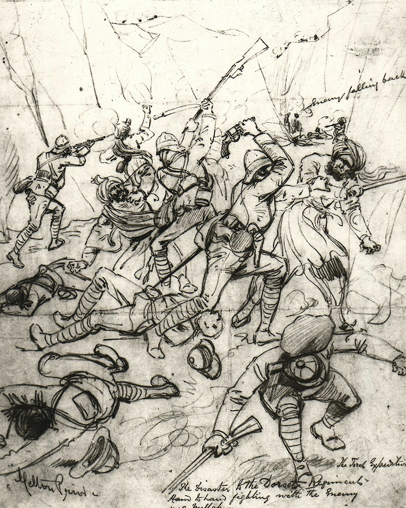'The Disaster of the Dorset Regiment', Tirah Campaign, 1897
