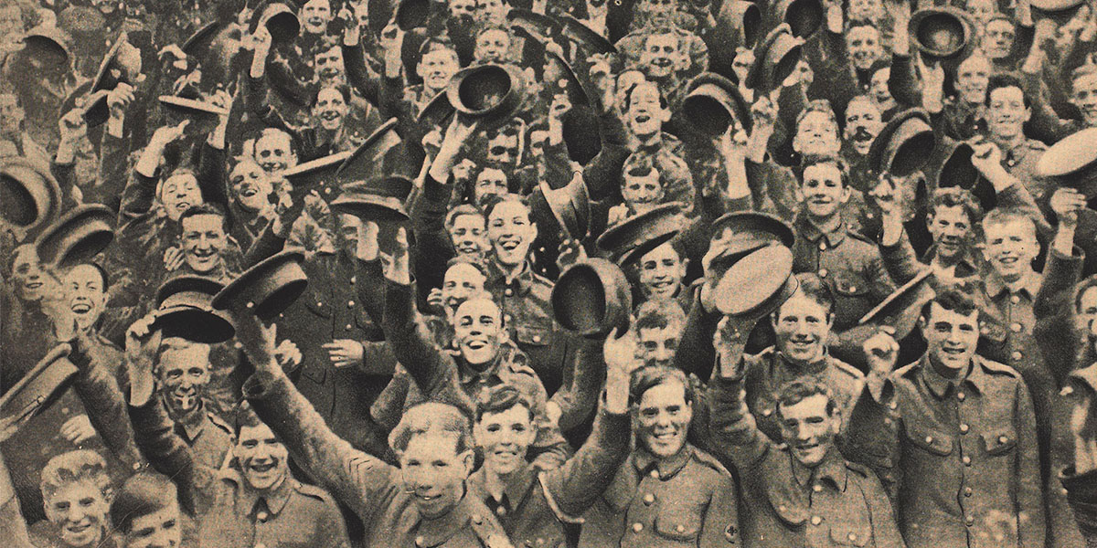 Detail from an Irish recruiting poster, 1915