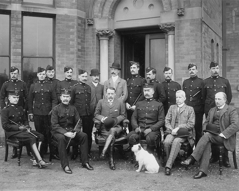 Officers of The King’s Own (Royal Lancaster Regiment), c1885