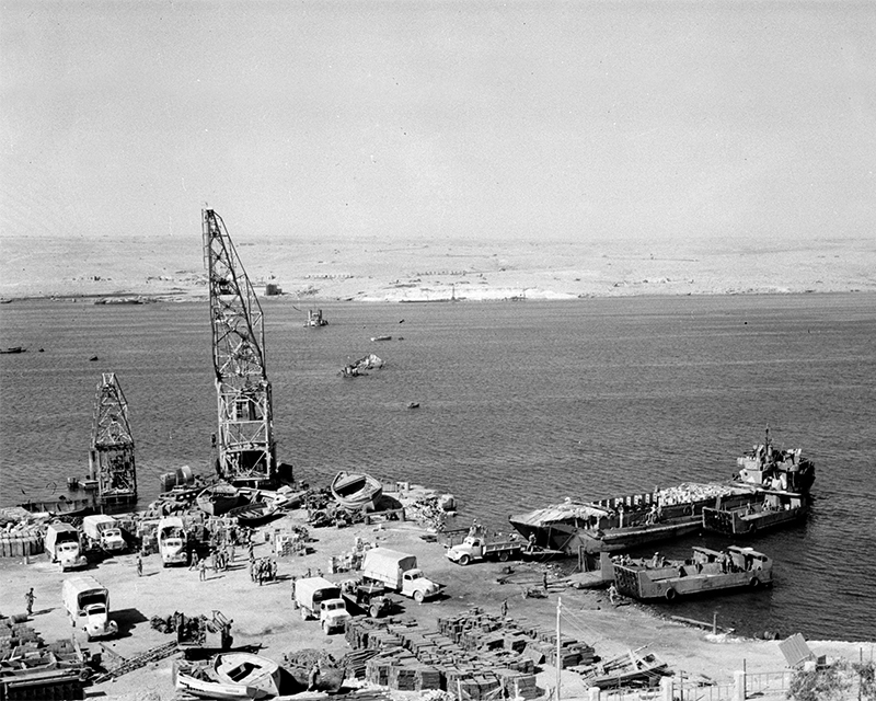 Tobruk Harbour, 1942