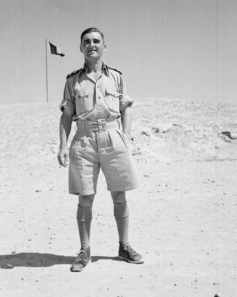 Lieutenant Murdie Andrews, Egypt, 1942