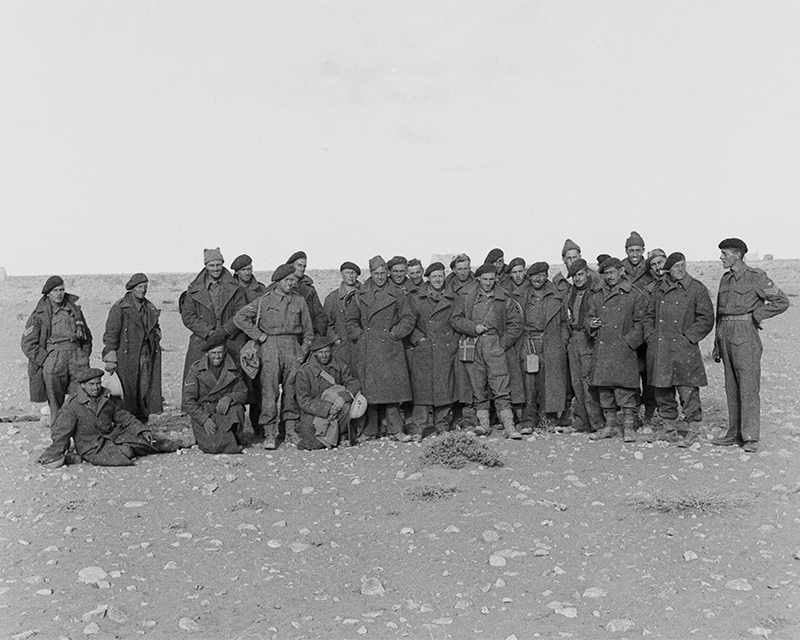 Escaped British prisoners of war, Libya, 1941