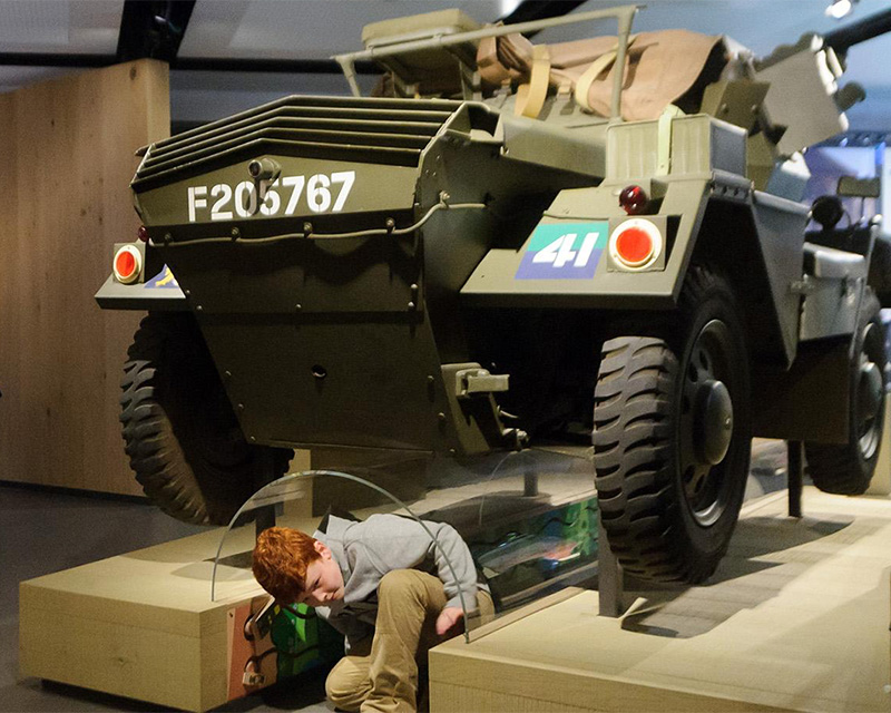 'Dingo' scout car in Soldier gallery