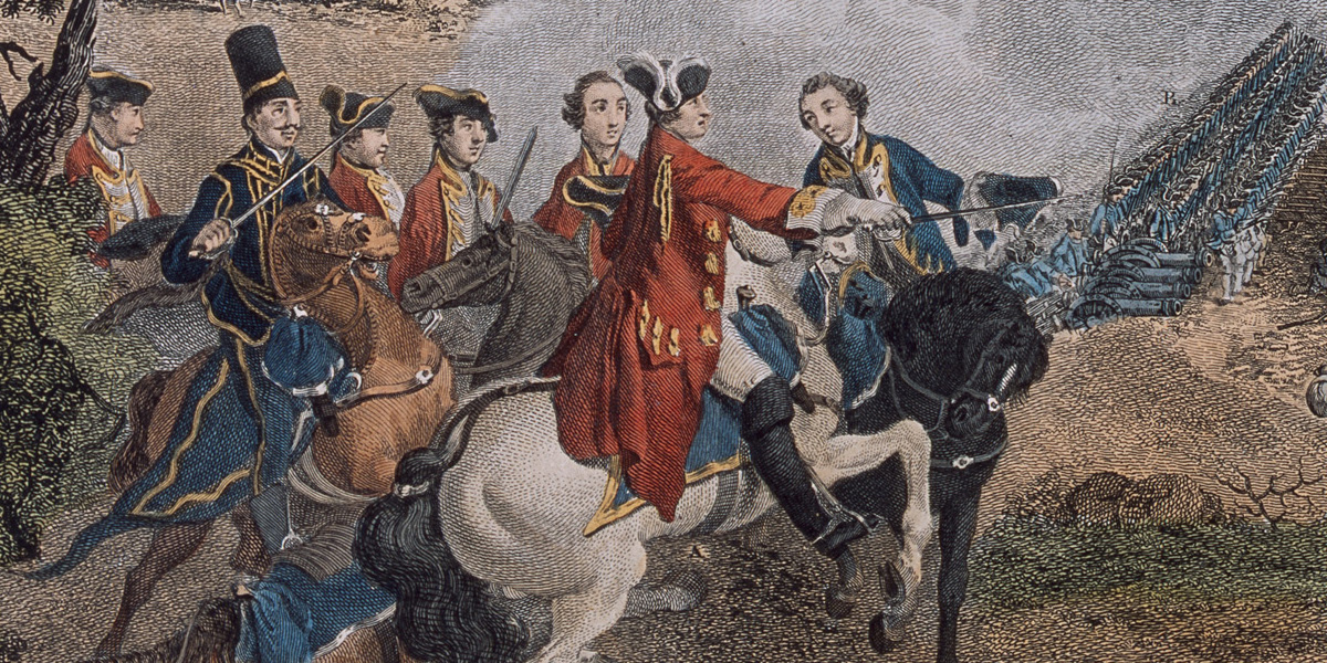 The Battle of Minden, 1 August 1759