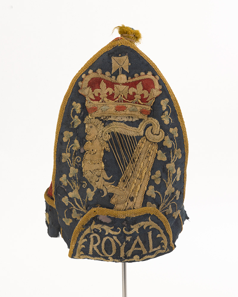 Grenadier cap owned by Captain Robert Parker