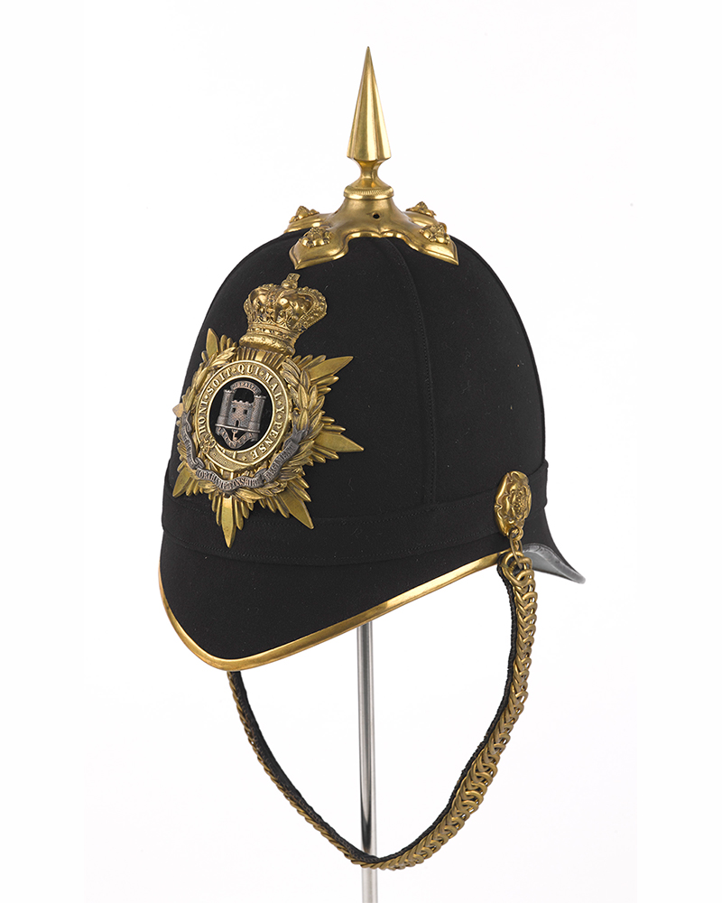 Officer's helmet, The Northamptonshire Regiment, c1900