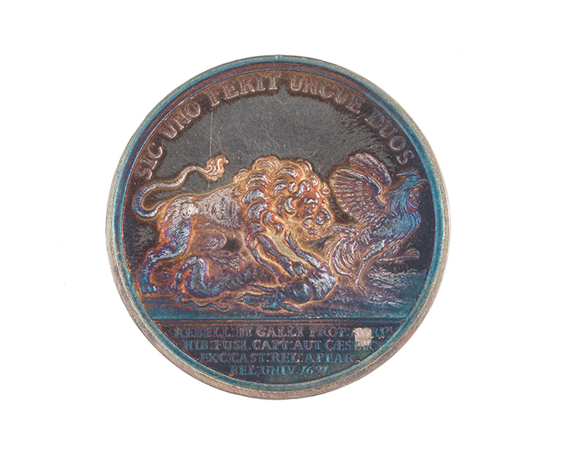 Medal commemorating the Battle of Aughrim, 1691