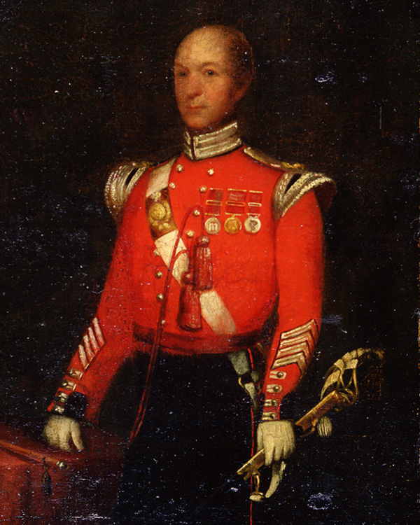 Sergeant-Major John Wing, 17th (Leicestershire) Regiment, c1848 
