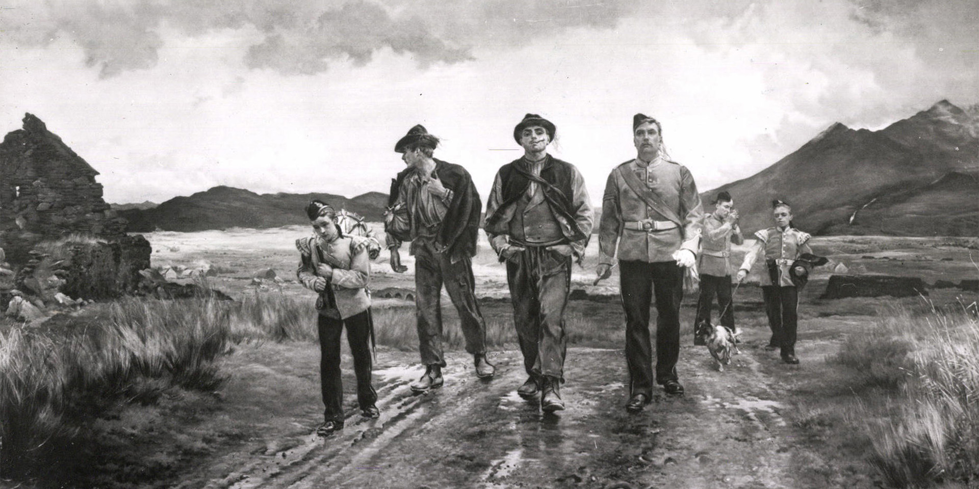 Listed for the Connaught Rangers, c1878