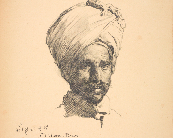 ‘Mohan Ram, Purbhia Kahar (Dholi Bearer)’, 2 November 1914