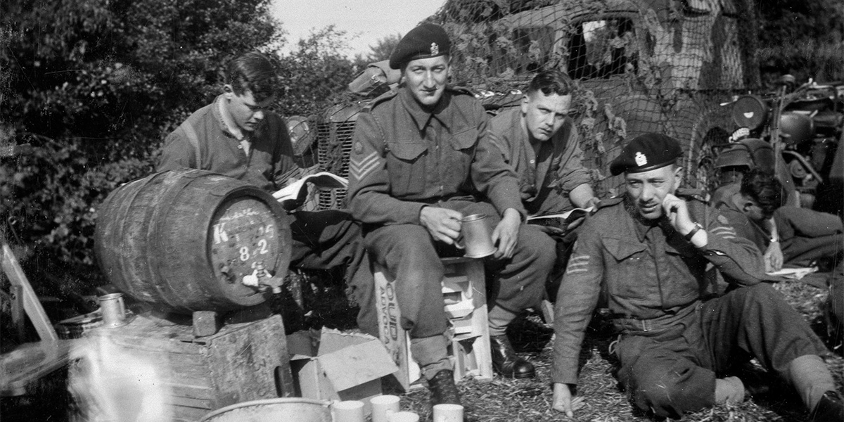 'During the move from Rushton to Cambridge', 3rd County of London Yeomanry (Sharpshooters), 1940