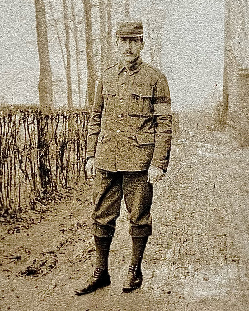 Photograph of Paul Sarrut in military uniform, c1915