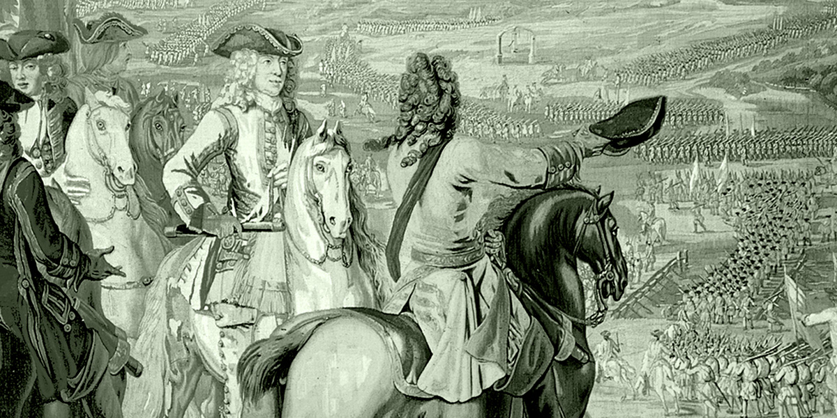 Detail from 'Marlborough's Wars' book cover
