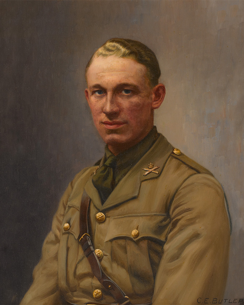 Lieutenant AL Bobby, killed in action on the Western Front, 20 November 1917