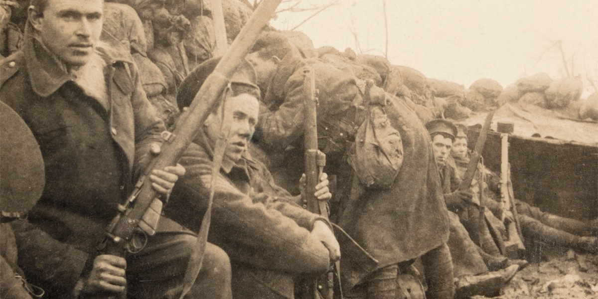 1st Battalion, The Prince of Wales’s Leinster Regiment (Royal Canadians) in the front line at St Eloi, 1915