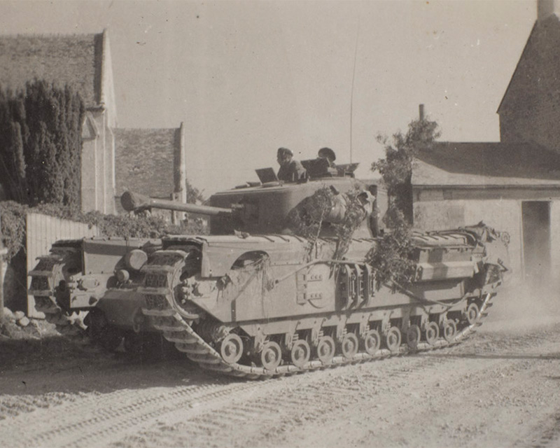 Churchill tank, c1944