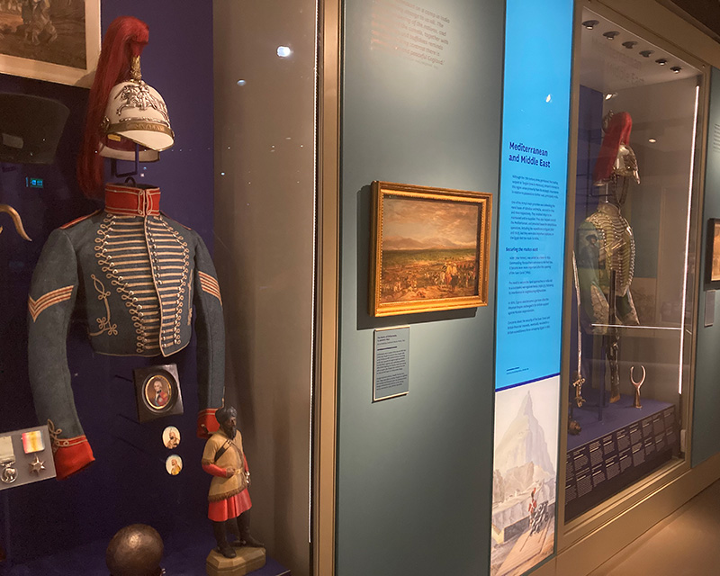 Uniforms on display in Global Role gallery