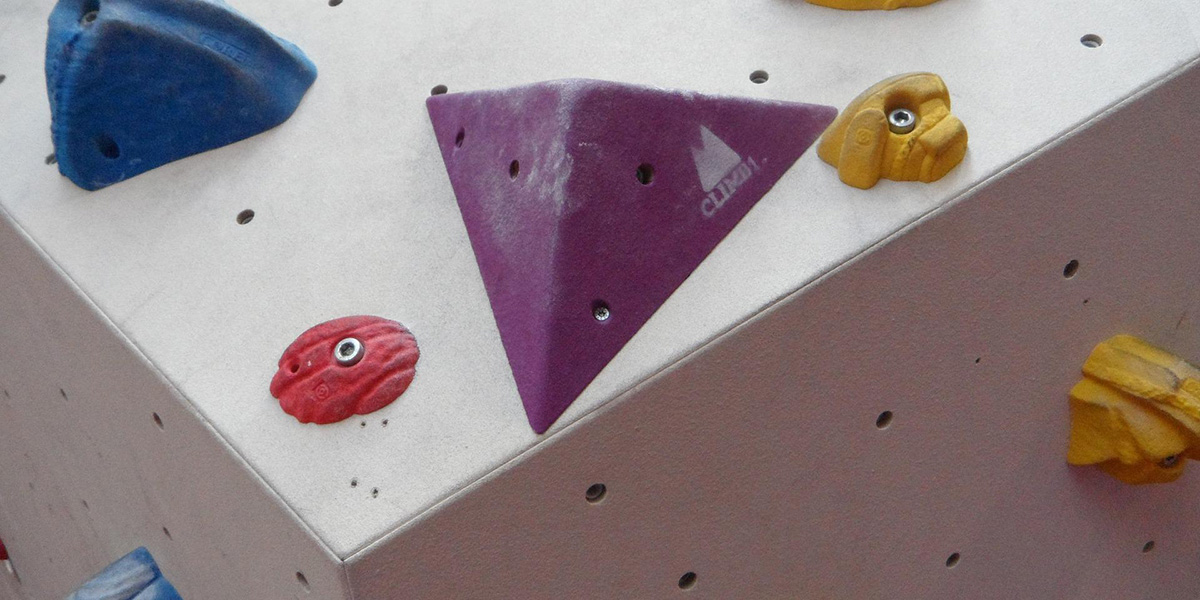 Bouldering wall