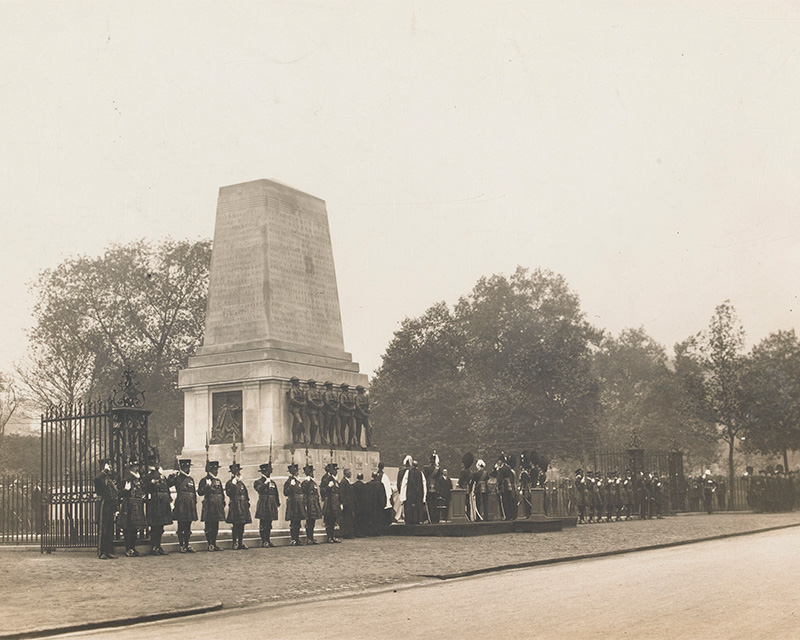 Unveiling of the Guards Division War Memorial by the Duke of Connaught, 1926