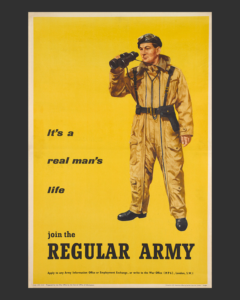 ‘It’s a real man’s life’, c1960