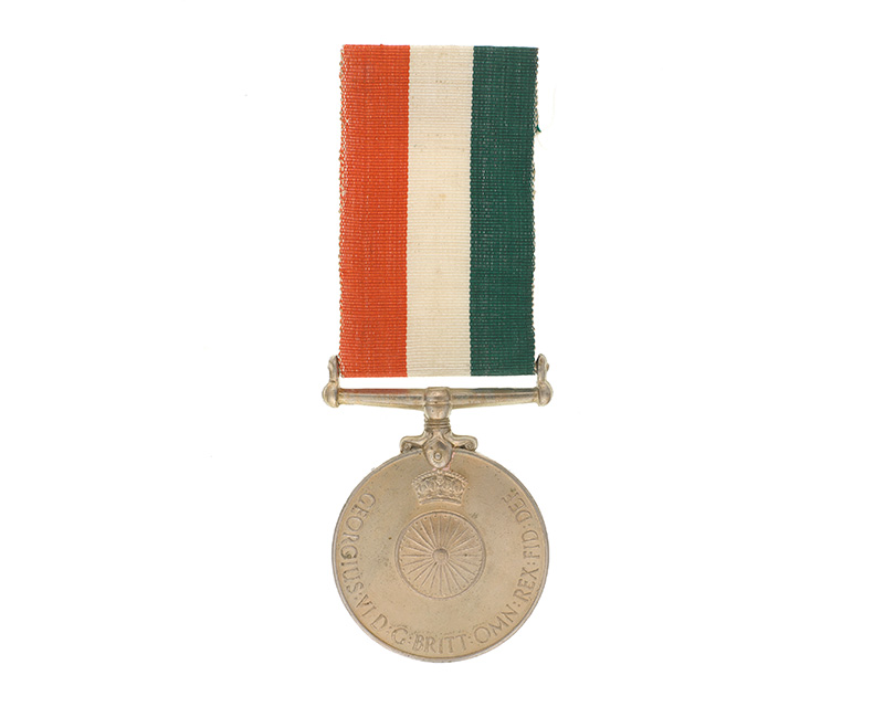 The Indian Independence Medal was awarded to all Indian military personnel serving on 15 August 1947 