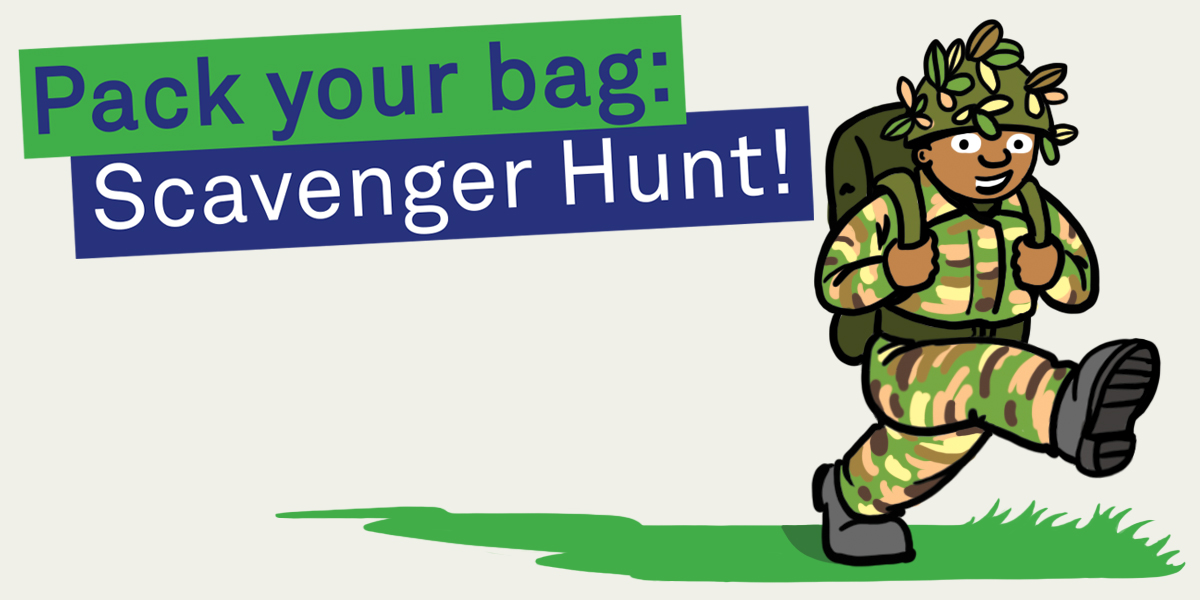 Pack Your Bag Scavenger Hunt