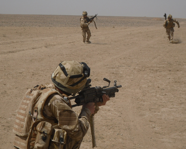 Soldiers from the Yorkshire Regiment in Helmand Province, 2009