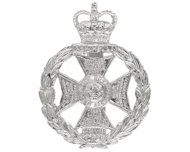 Other ranks’ cap badge, The Royal Green Jackets, 1973