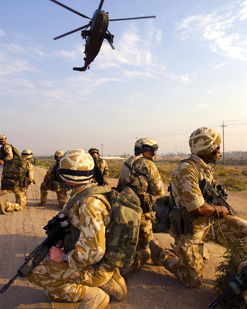 ​1st Battalion Royal Green Jackets, Iraq, 2003