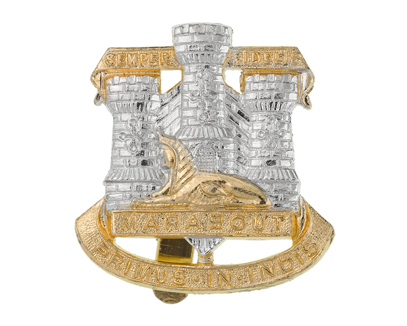 Cap badge, The Devonshire and Dorset Regiment, c1970 