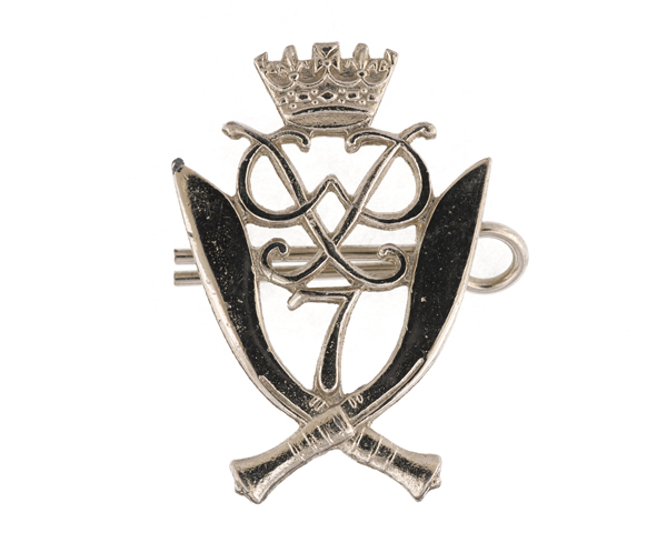 Cap badge, other ranks, 7th Duke of of Edinburgh’s Own Gurkha Rifles, c1990