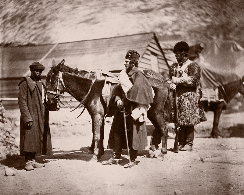 Captain Burnaby, Grenadier Guards, Crimea, 1855