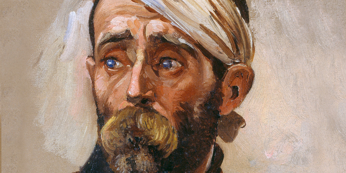 Study of a wounded Guardsman, Crimea, c1854