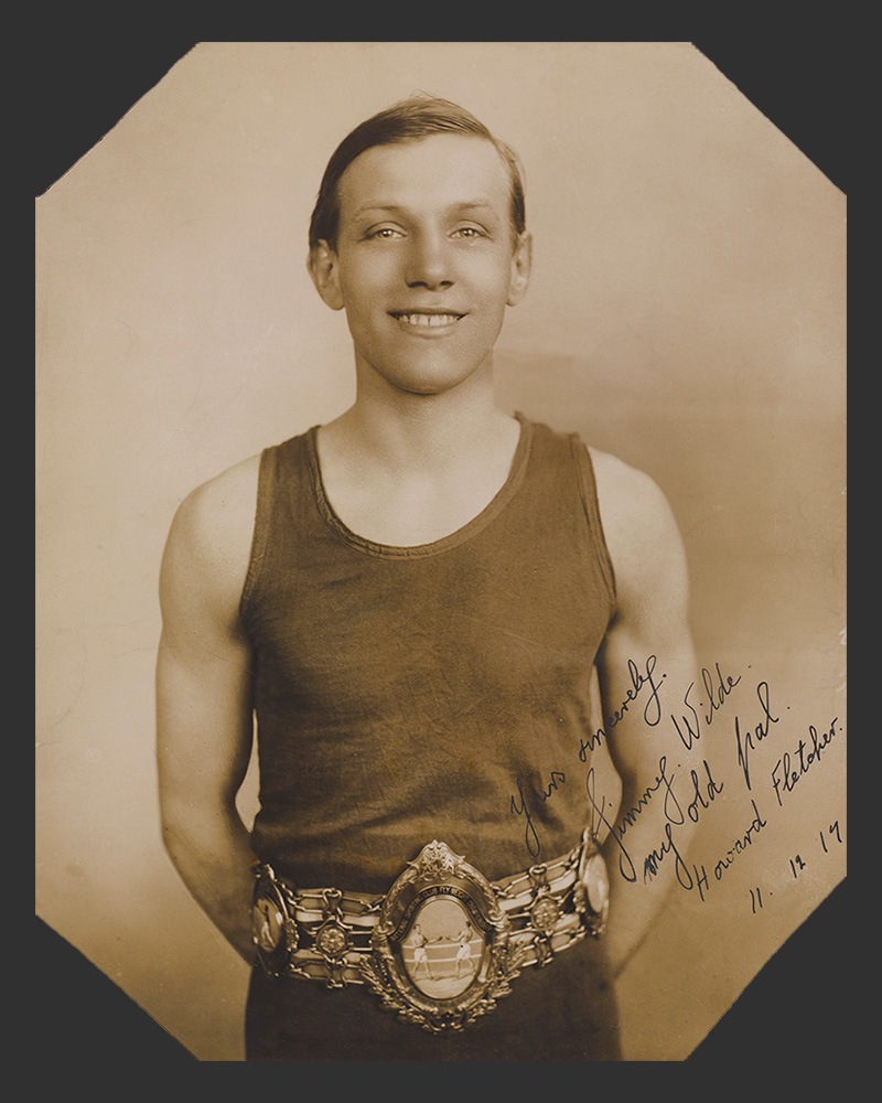 Sergeant Jimmy Wilde, Army Gymnastic Staff, 1919