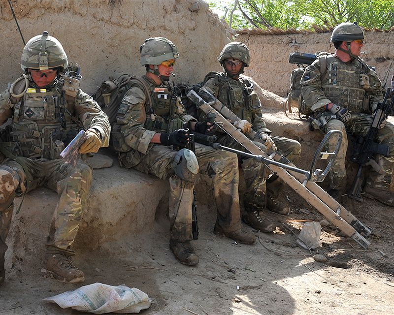 Soldiers from 'B Company', 5th Battalion Royal Regiment of Scotland, Helmand, Afghanistan, 2011