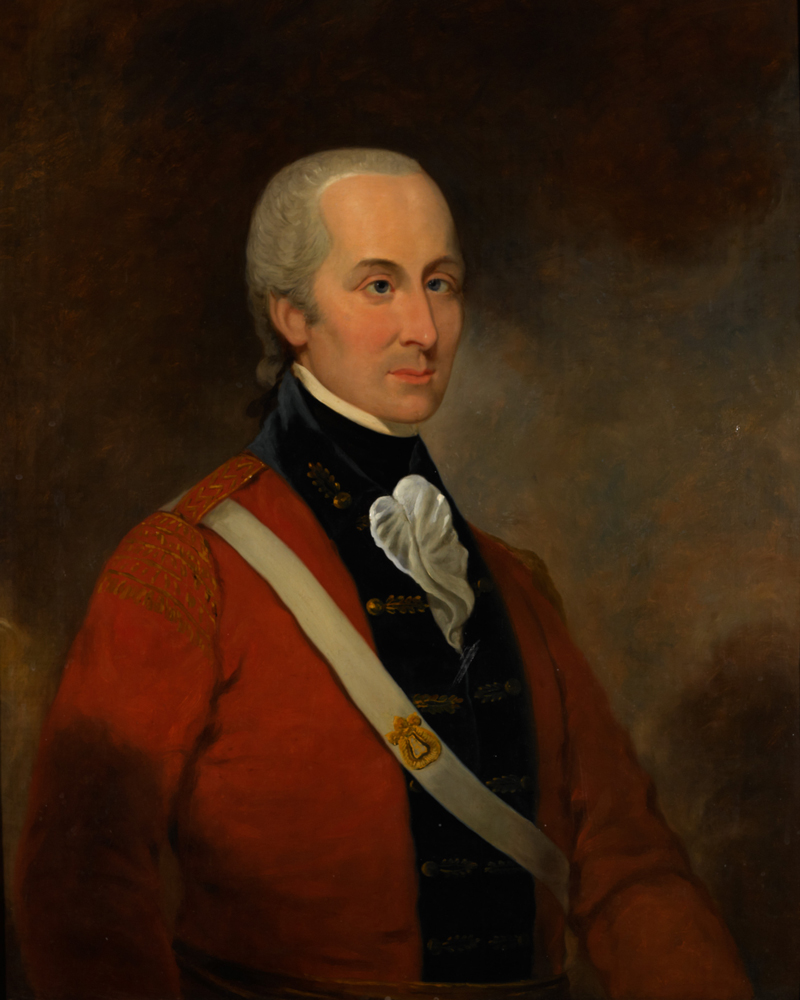 Captain Gustavus Nicolls, 1st Battalion, 1st (or Royal) Regiment of Foot, 1780