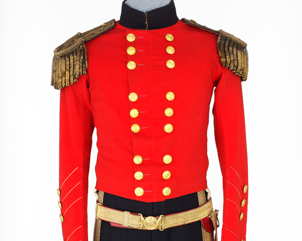 Uniform of Colonel K Young, Judge Advocate General, c1854