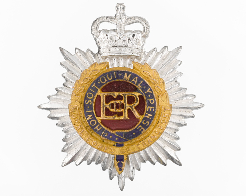 Officers’ cap badge, Royal Corps of Transport, c1966
