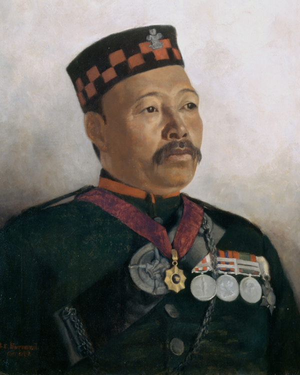 Subadar Major Judbhir Thapa, 2nd (Prince of Wales's Own) Gurkha Regiment (The Sirmoor Rifles), 1893