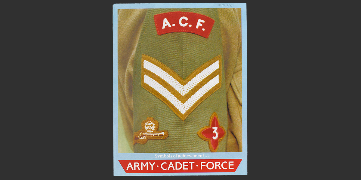 Recruiting leaflet, Army Cadet Force, 1991