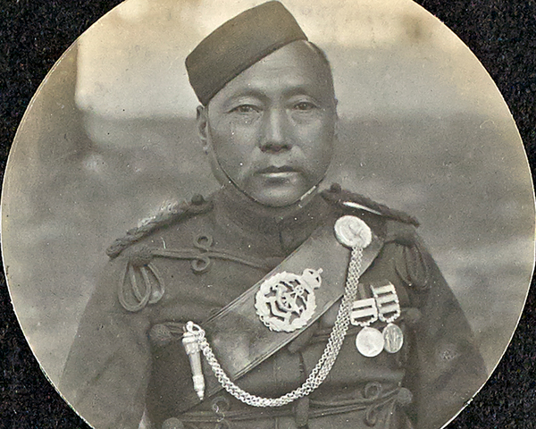 Subedar Major Chittahang Limbu, 2nd Battalion, 10th Gurkha Rifles, 1911
