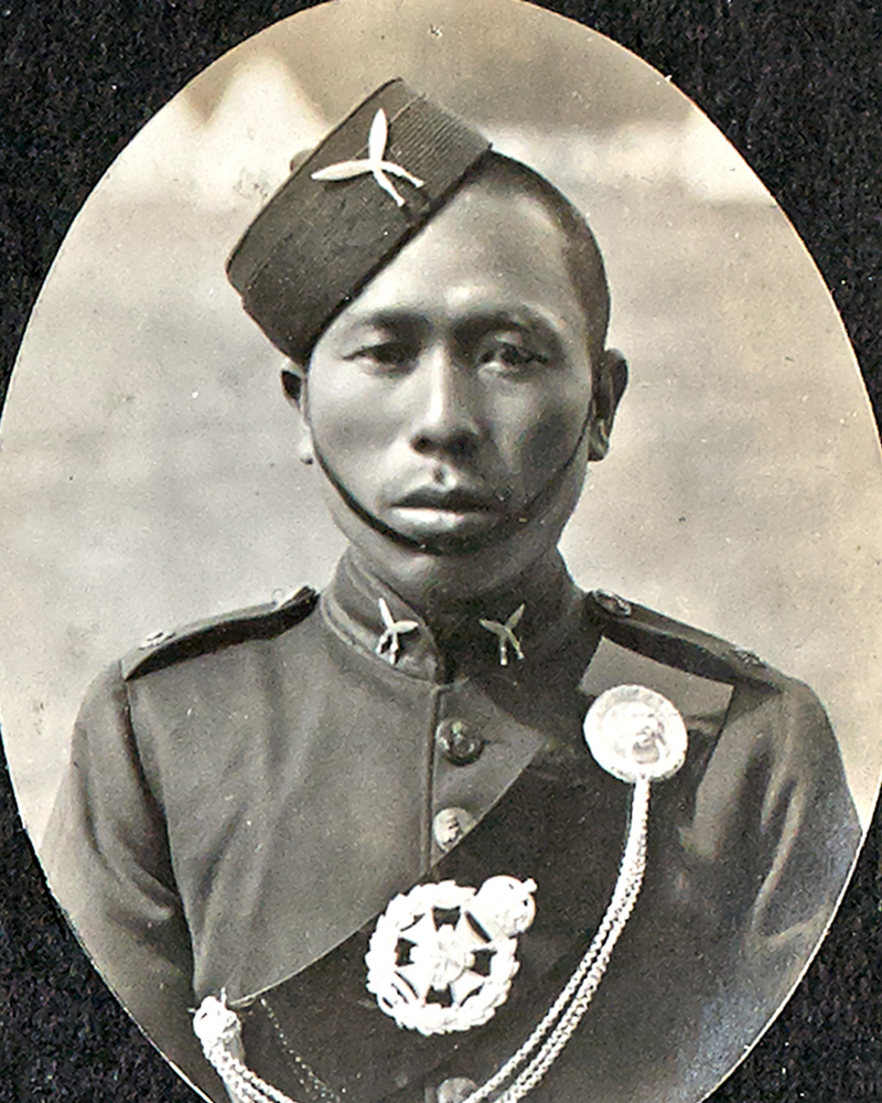 Jemadar Santabir Rana, 2nd Battalion, 6th Gurkha Rifles, 1911