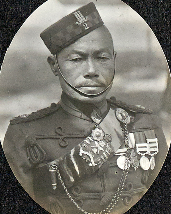 Subadar Major Narbahadur Gurung, 2nd King Edward's Own Gurkha Rifles (The Sirmoor Rifles)